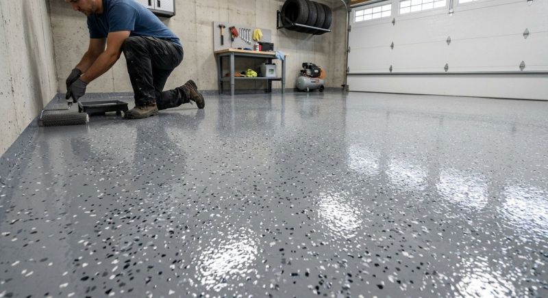 Resinous Flooring Installation in Raleigh, NC